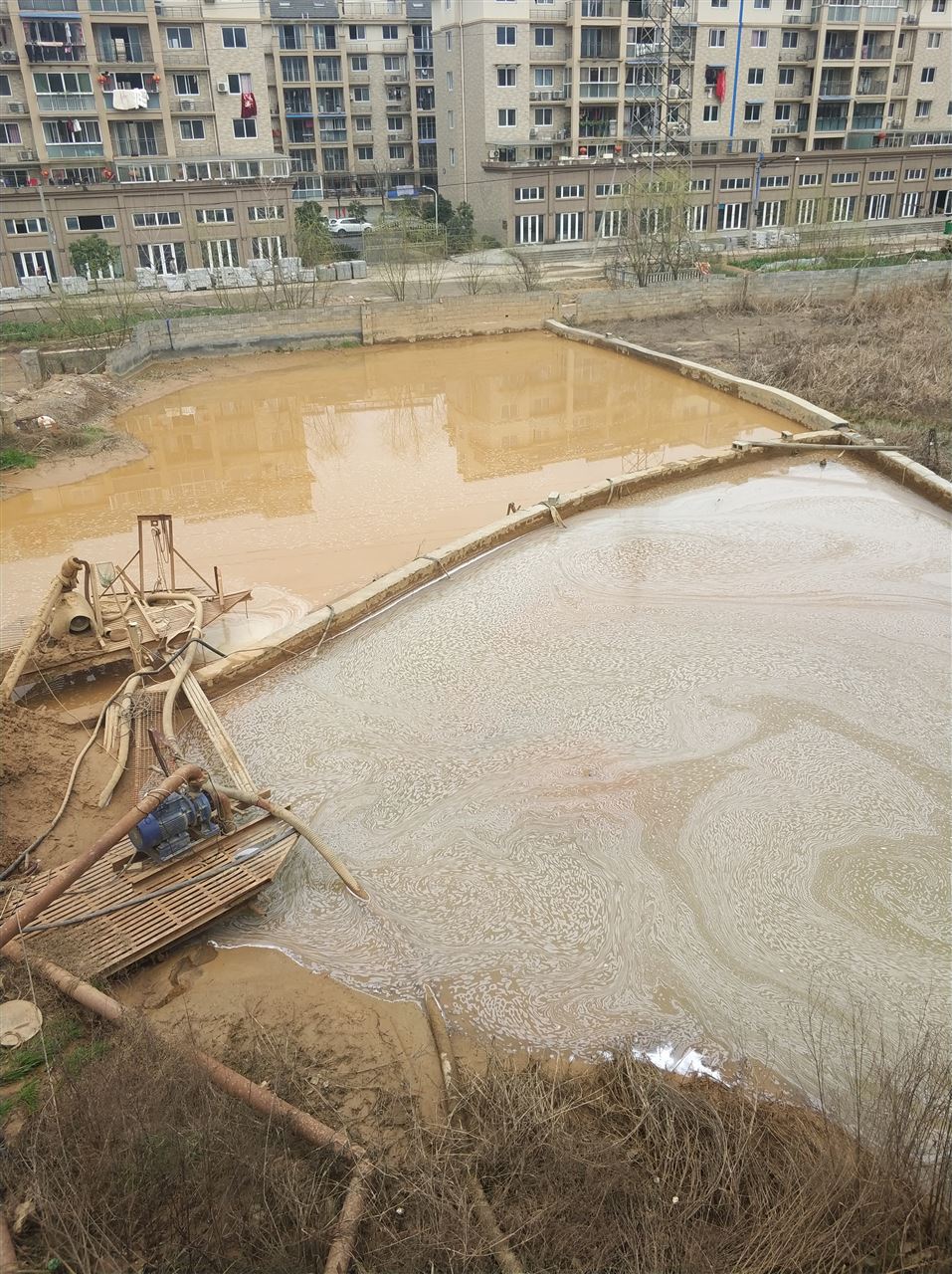 晋城沉淀池淤泥清理-厂区废水池淤泥清淤